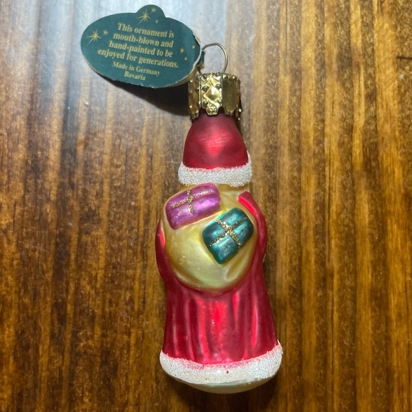 Vintage Christborn German Mini Santa Ornament - Picture 2 of 2